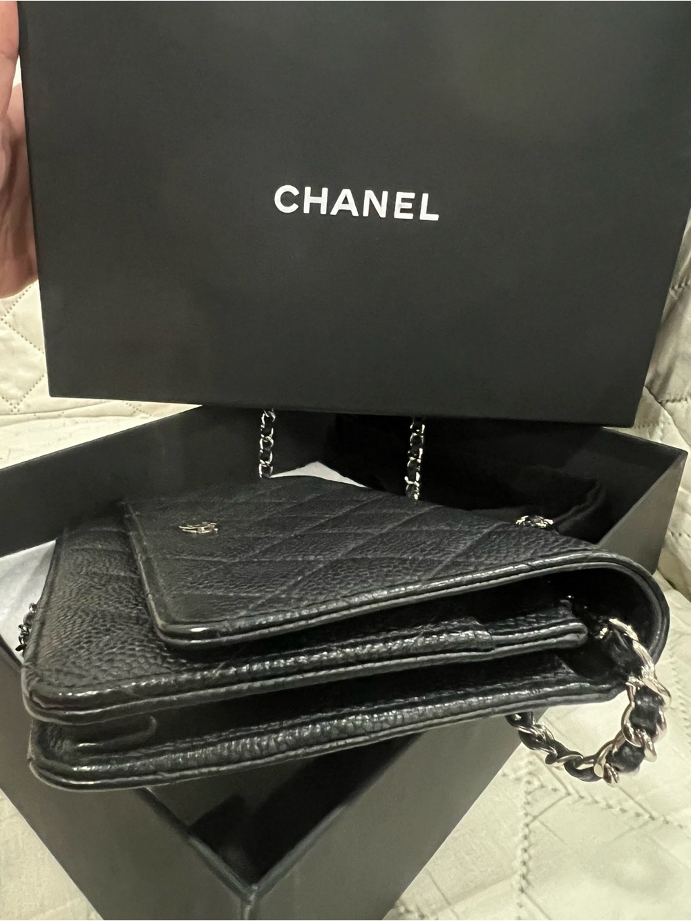 Chanel Classic Caviar WOC Crossbody - Picture 5 of 10